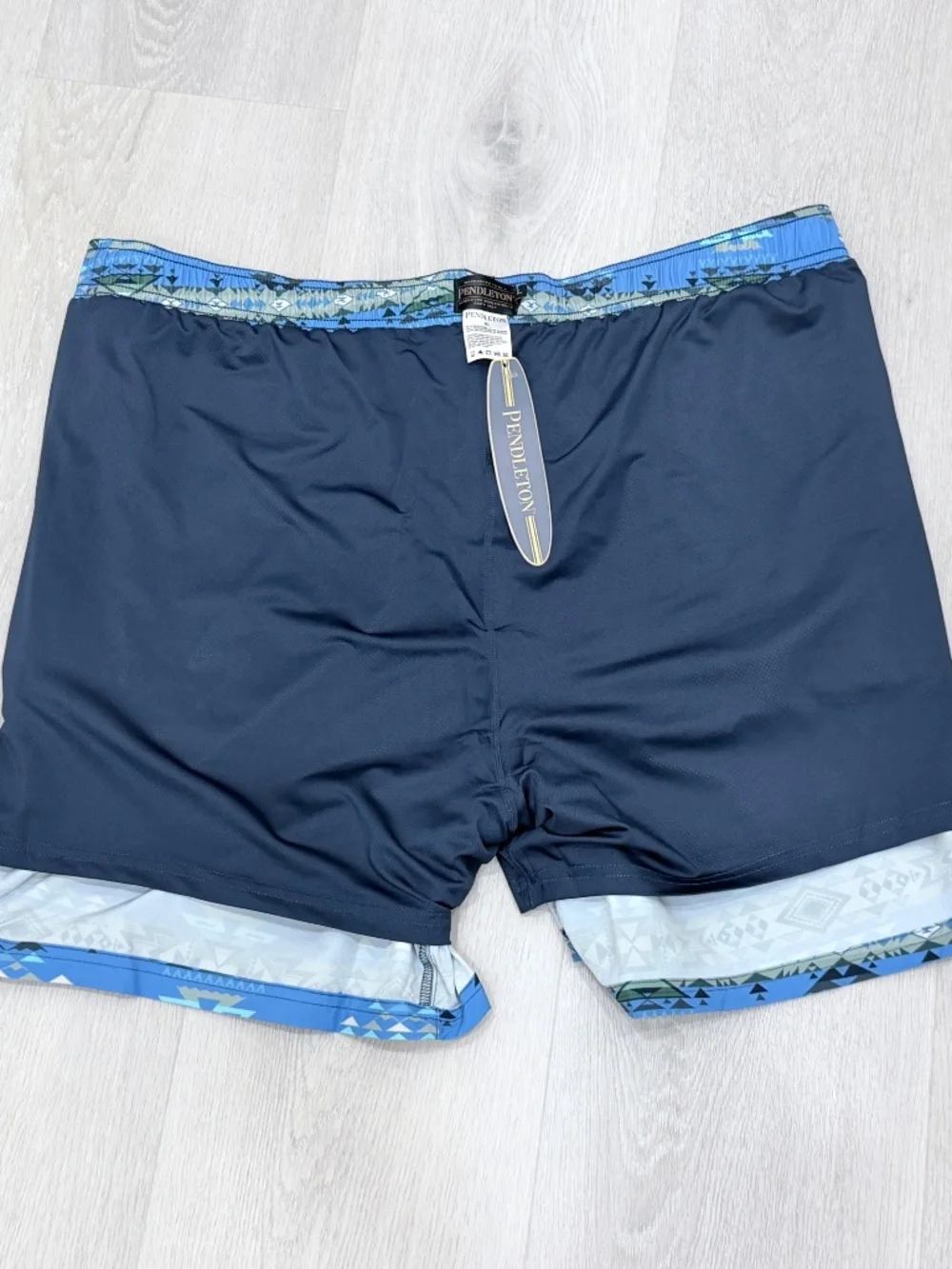 Pendleton Landscape Shoreside Swim Trunks 7” UPF 50+ Built-In Liner Mens XL